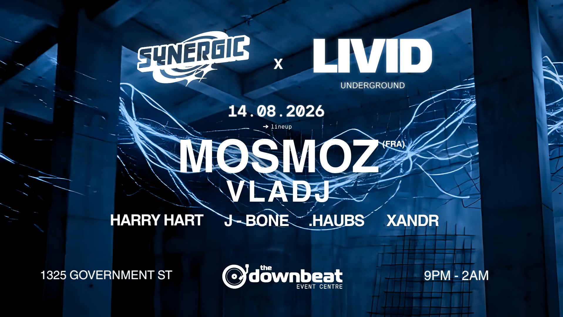 SYNERGIC x LIVID Present: MOSMOZ
